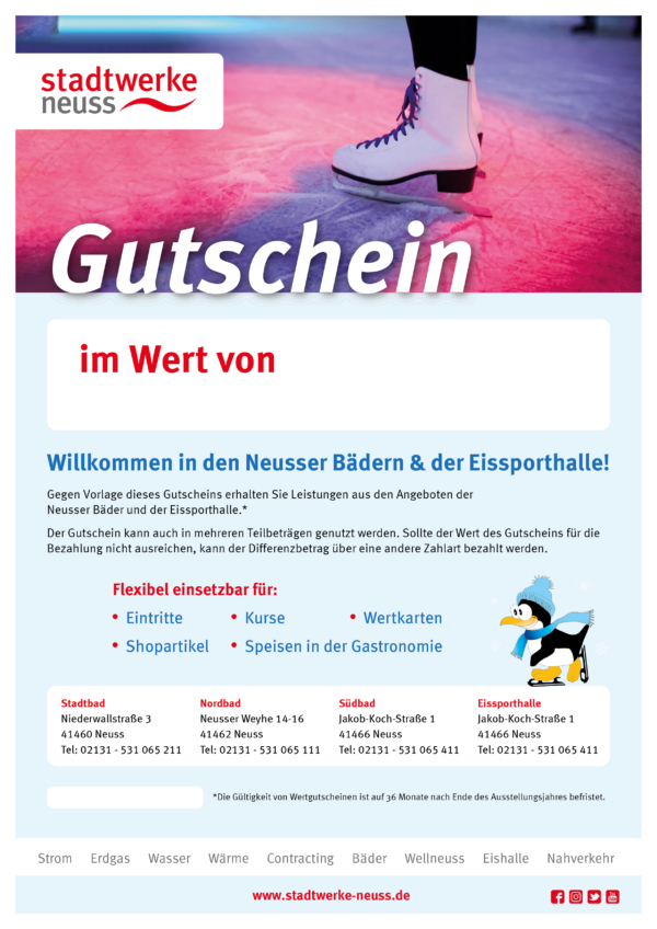 SWN_Bäder Gutscheine Motiv Eishalle